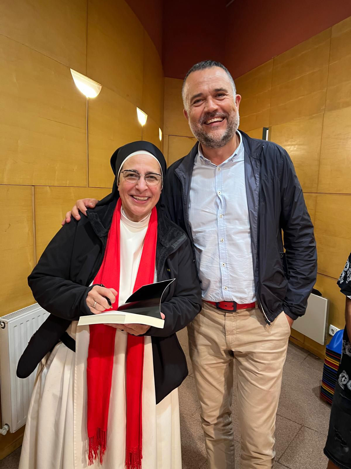 Sor Lucía Caram i Jordi Andreu Ribas