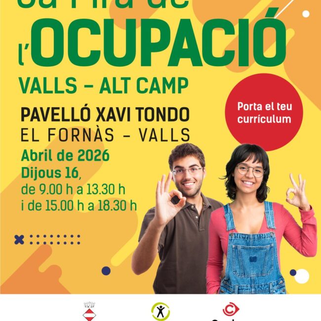Grup Andreu - Fira de l'Ocupació 2026 - Valls